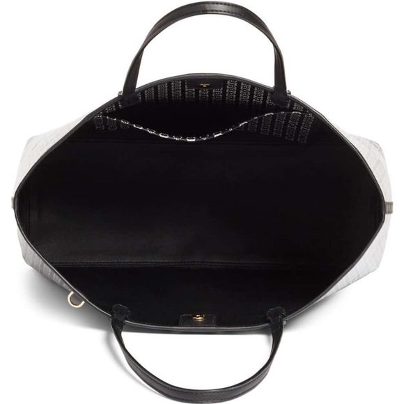 {firm} • Tory Burch Gemini Link Coated Canvas Tote - Picture 2 of 8